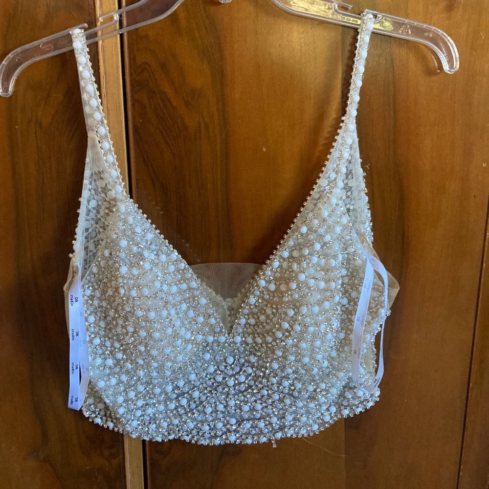 Beaded Bridal Top David's Bridal